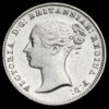 1838 Queen Victoria Young Head Silver Fourpence / Groat Obverse