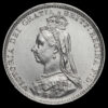 1888 Queen Victoria Jubilee Head Silver Threepence Obverse