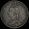 1889 Queen Victoria Jubilee Head Silver Crown Obverse