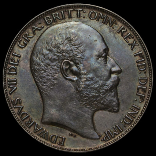 1902 Edward VII Silver Crown Obverse