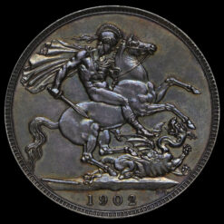 1902 Edward VII Silver Crown Reverse