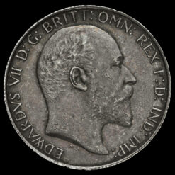 1903 Edward VII Silver Florin Obverse