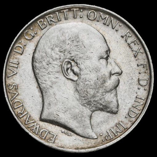 1904 Edward VII Silver Florin Obverse
