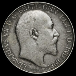 1905 Edward VII Silver Florin Obverse