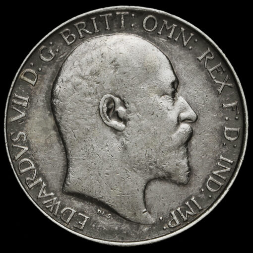 1905 Edward VII Silver Florin Obverse