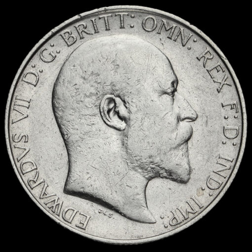 1907 Edward VII Silver Florin Obverse