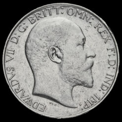 1910 Edward VII Silver Florin Obverse