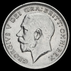 1913 George V Silver Sixpence Obverse