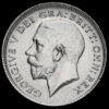 1915 George V Silver Sixpence Obverse
