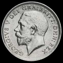 1916 George V Silver Sixpence Obverse