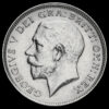 1917 George V Silver Sixpence Obverse