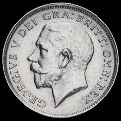 1917 George V Silver Sixpence Obverse