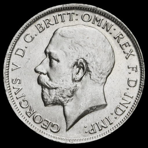 1920 George V Silver Florin Obverse