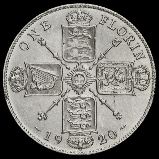1920 George V Silver Florin Reverse