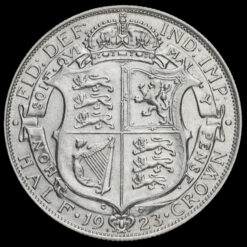1923 George V Silver Half Crown Reverse