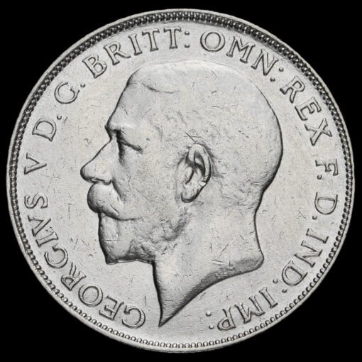 1924 George V Silver Florin Obverse