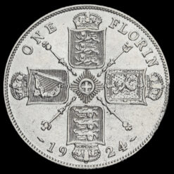 1924 George V Silver Florin Reverse