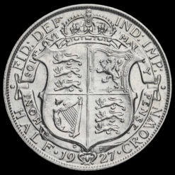 1927 George V Silver Half Crown Reverse