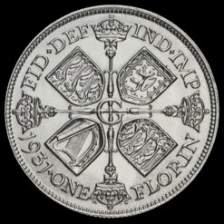 1931 George V Silver Florin Reverse