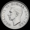 1942 George VI Silver Two Shilling Coin / Florin Obverse