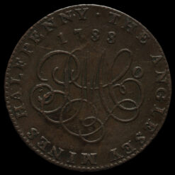 1788 Wales, Anglesey Mines Halfpenny Token Reverse