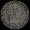 1819 George III Milled Silver LIX Crown Obverse