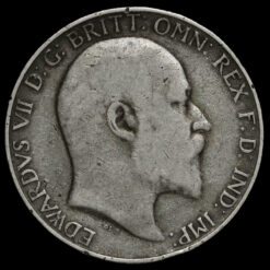 1905 Edward VII Silver Florin Obverse