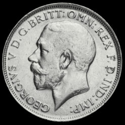 1911 George V Silver Florin Obverse