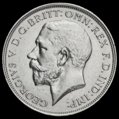 1913 George V Silver Florin Obverse