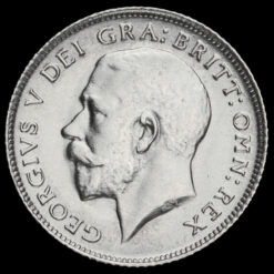 1915 George V Silver Sixpence Obverse