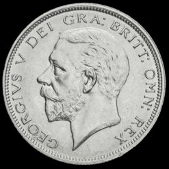 1927 George V Silver Half Crown Obverse