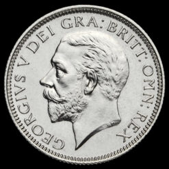 1927 George V Proof Silver Shilling Obverse