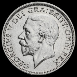 1929 George V Silver Shilling Obverse