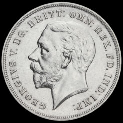 1935 King George V Rocking Horse Silver Jubilee Crown Obverse