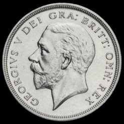 1935 King George V Rocking Horse Silver Jubilee Crown Obverse