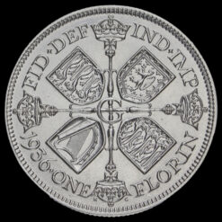 1936 George V Silver Florin Reverse