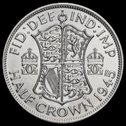 1945 George VI Silver Half Crown Reverse