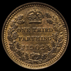 1902 Edward VII Third Farthing Reverse