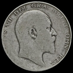 1904 Edward VII Silver Half Crown Obverse
