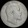 1908 Edward VII Silver Half Crown Obverse