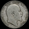 1909 Edward VII Silver Half Crown Obverse