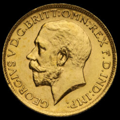 1915 George V Gold Full Sovereign Obverse