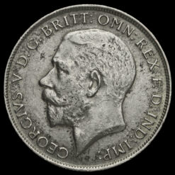 1923 George V Silver Florin Obverse