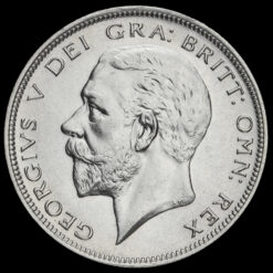 1933 George V Silver Half Crown Obverse