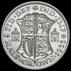 1933 George V Silver Half Crown