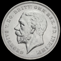 1935 King George V Rocking Horse Silver Jubilee Crown Obverse