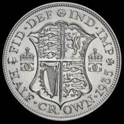 1935 George V Silver Half Crown Reverse