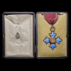 Commander of the Order of the British Empire (CBE) Medal & Presentation Case