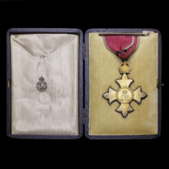 Commander of the Order of the British Empire (CBE) Medal & Presentation Case