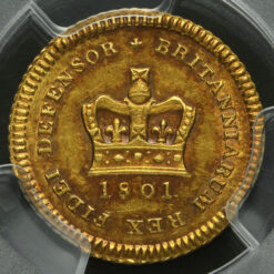 1801 George II Early Milled Gold Third Guinea Reverse